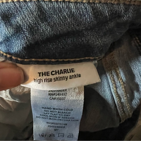 Joe's The Charlie Pearl Skinny Fit Jeans Blue - Picture 10 of 11